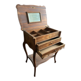 Classic dressing table in varnished wood