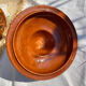 Antique marbled glazed earthenware soup tureen from the southwest, 18th century.