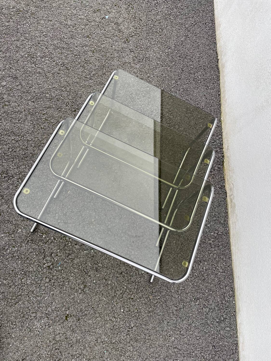 Nesting coffee tables 1970