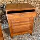 Low sideboard and jam cupboard set - solid wood