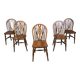 Set of 5 vintage Ercol dining chairs, 1950s
