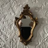 Miroir doré ancien