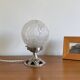 Art deco table lamp, desk lamp, antique glass globe