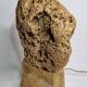 Sculptural lamp in openwork mineral concretion, brutalist style – 42 cm