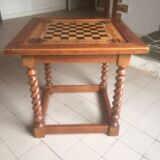 Louis XIII style game table walnut