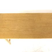 Scandinavian oak bench, Sweden, 1960