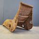 Wicker chaise longue, 1970s