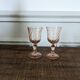 Two small Rosaline glasses