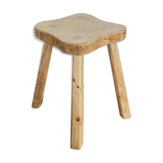 Pine stool 60s