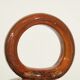 Cruche gargoulette vintage en céramique émail orange France XXème