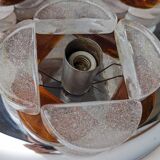 Murano glass ceiling lamp by Albano Poli for Poliarte 1970s