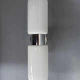 Vintage wall lamp with 2 glass caps