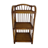 Vintage rattan and wicker laying floor