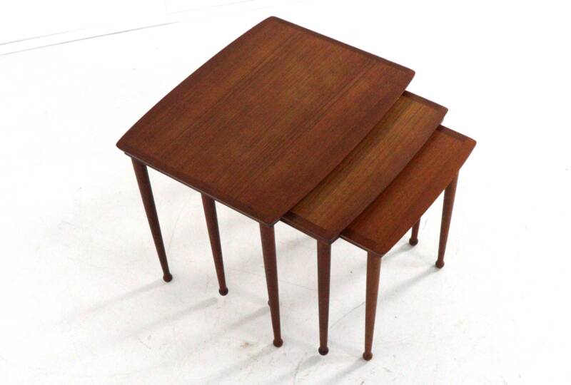Jørgen Aakjær Jørgensen for Møbelintarsia nesting tables - danish design