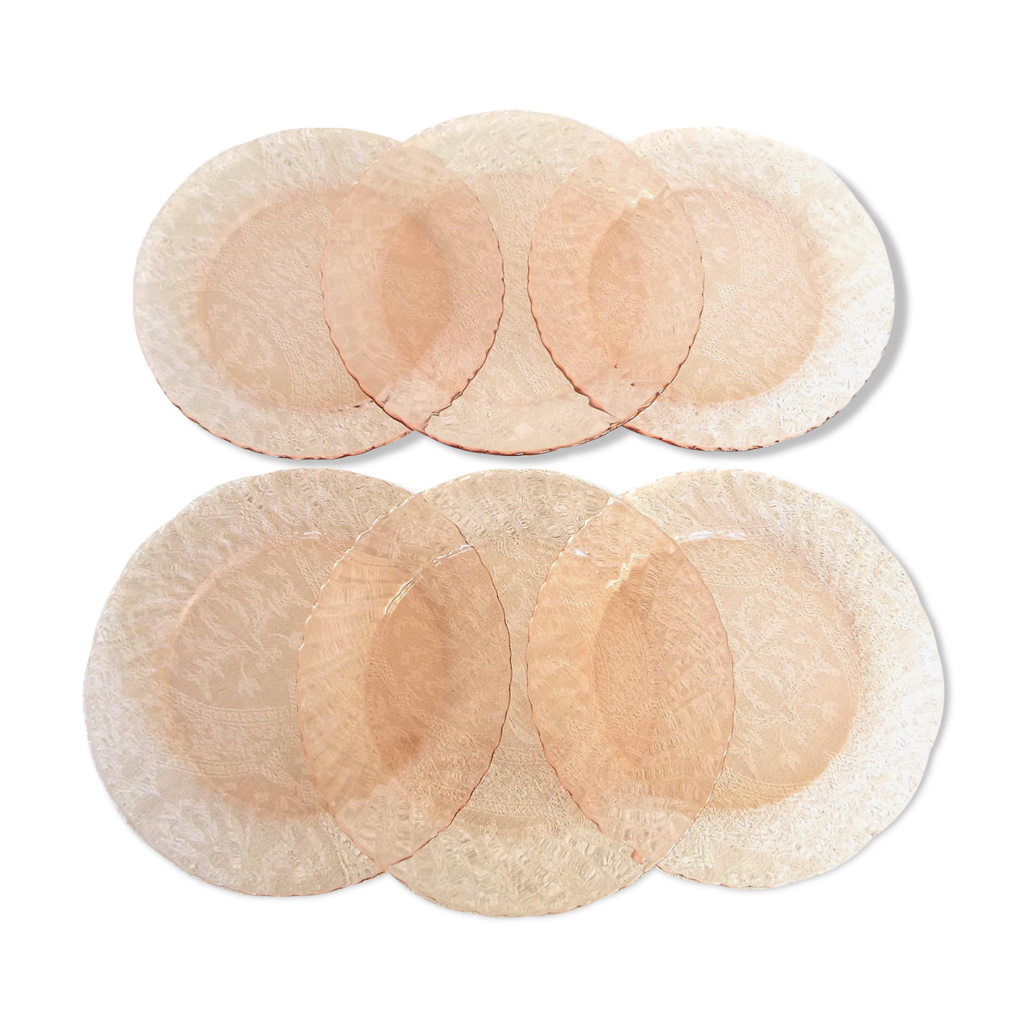 6 rosaline flat plates