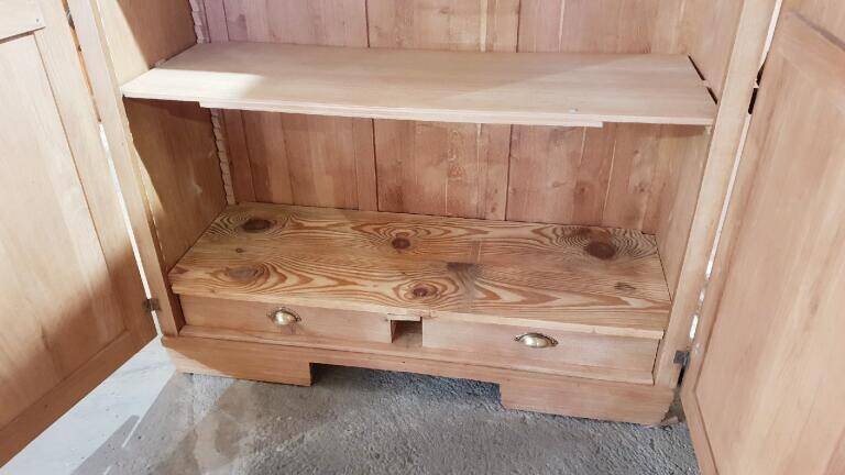 Old art-deco wardrobe