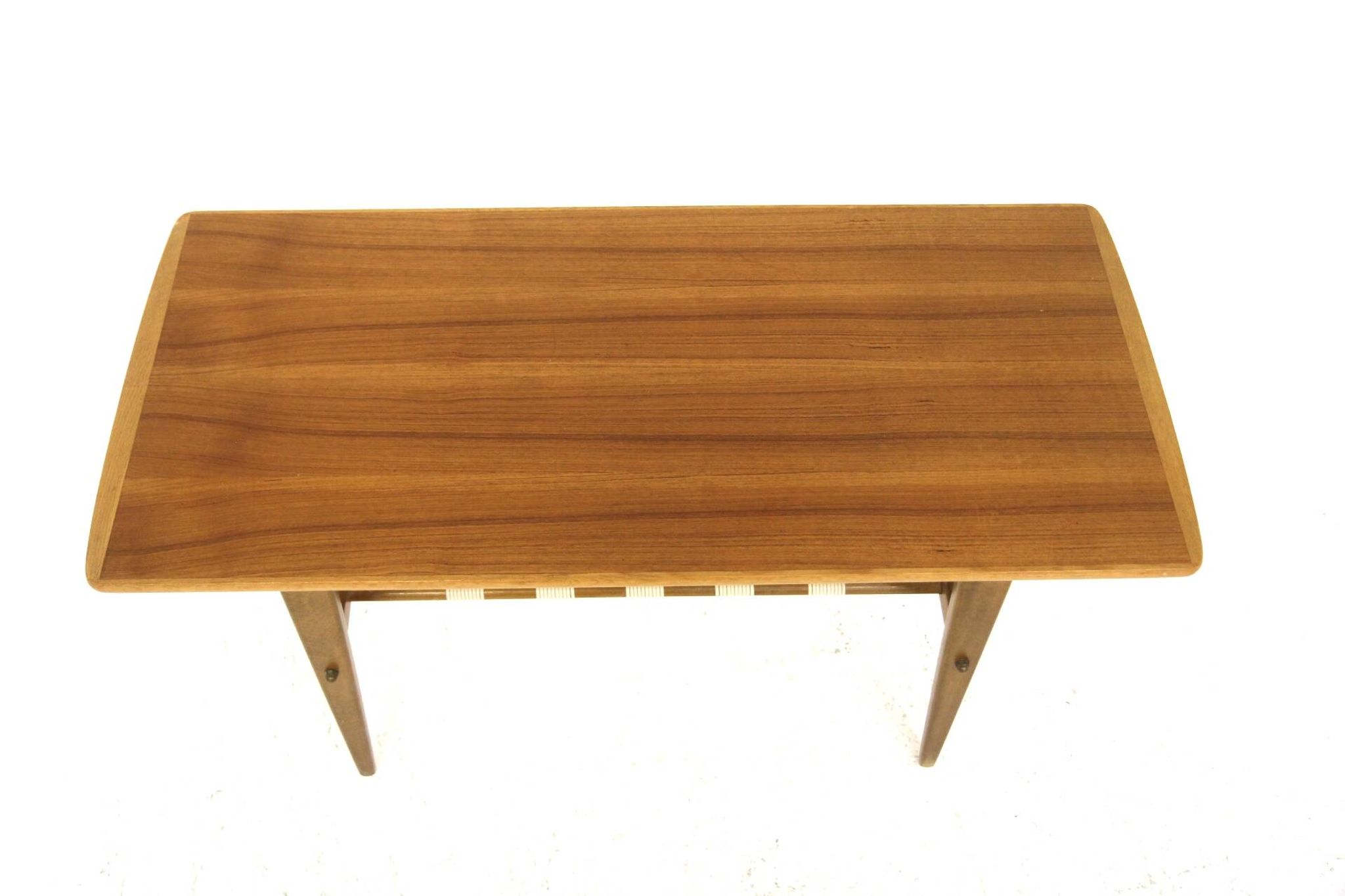 Scandinavian teak coffee table, Sweden, 1950