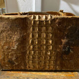 Vintage crocodile suitcase 50s