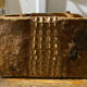 Vintage crocodile suitcase 50s