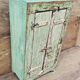 Old bedside table - tribal cabinet in Burmese teak