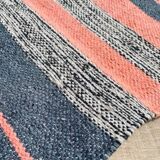 Tapis Kilim coton Années 1980