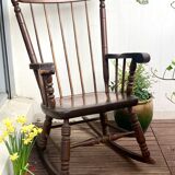 Wooden rocking chair - English art & craft