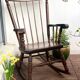 Wooden rocking chair - English art & craft