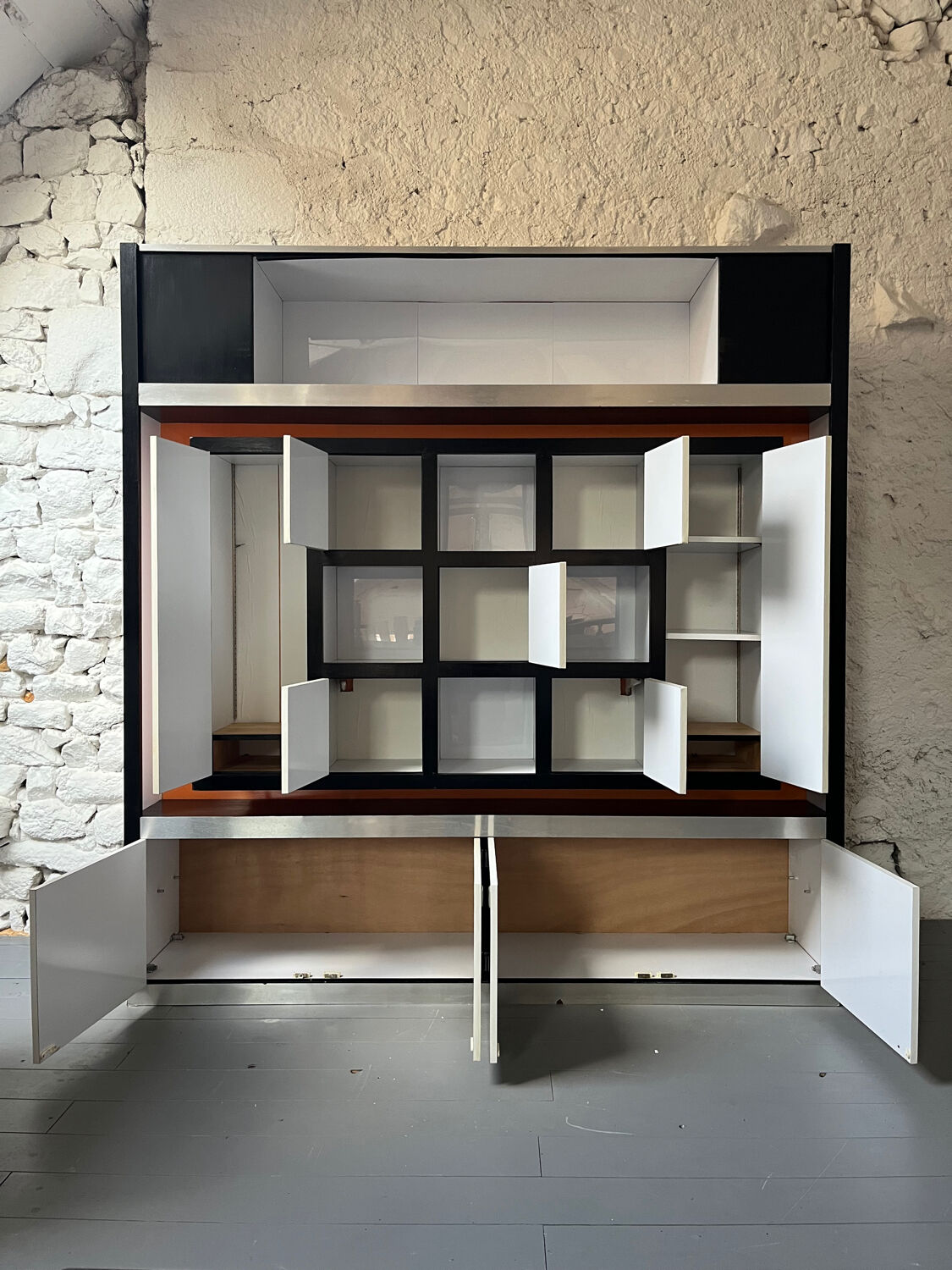 Atypical 1980s living room furniture set