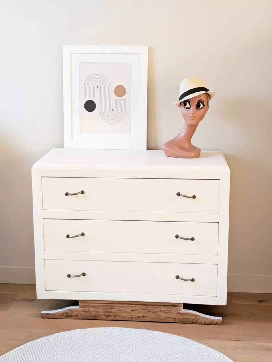 Revisited antique commode