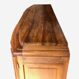 Low art nouveau sideboard in walnut