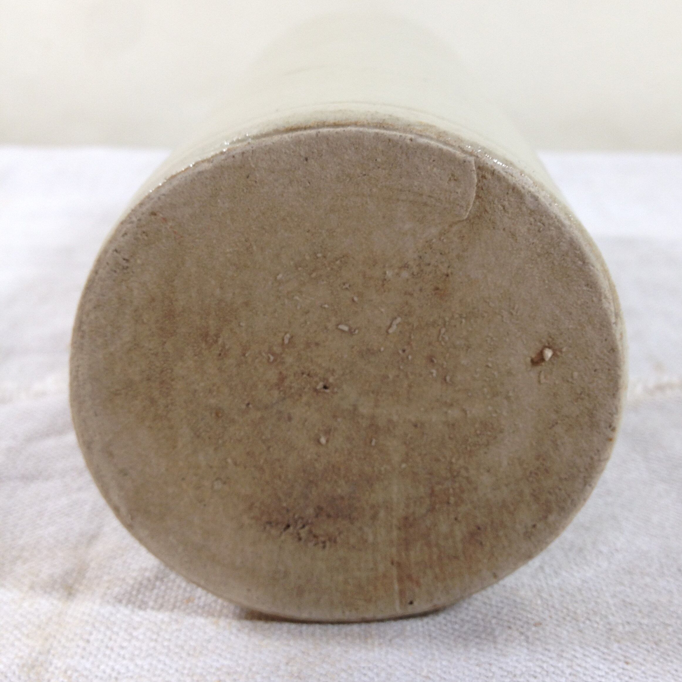 Glazed stoneware bottle