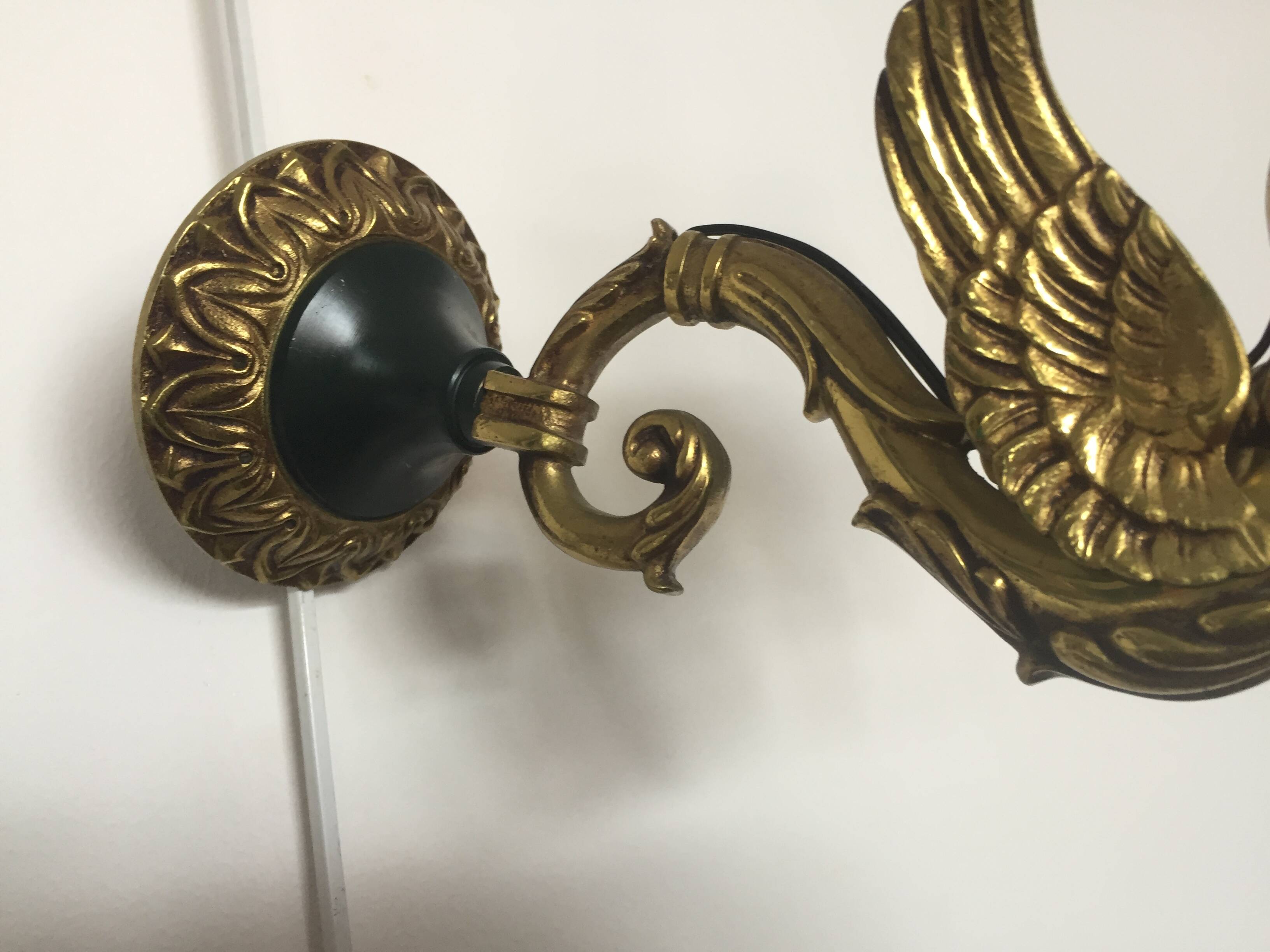 Pair of Empire style wall lights