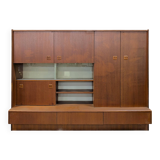 Scandinavian living room teak sideboard