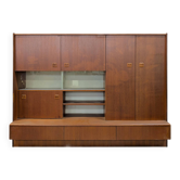 Scandinavian living room teak sideboard