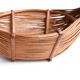 Wicker fruit basket, 60s