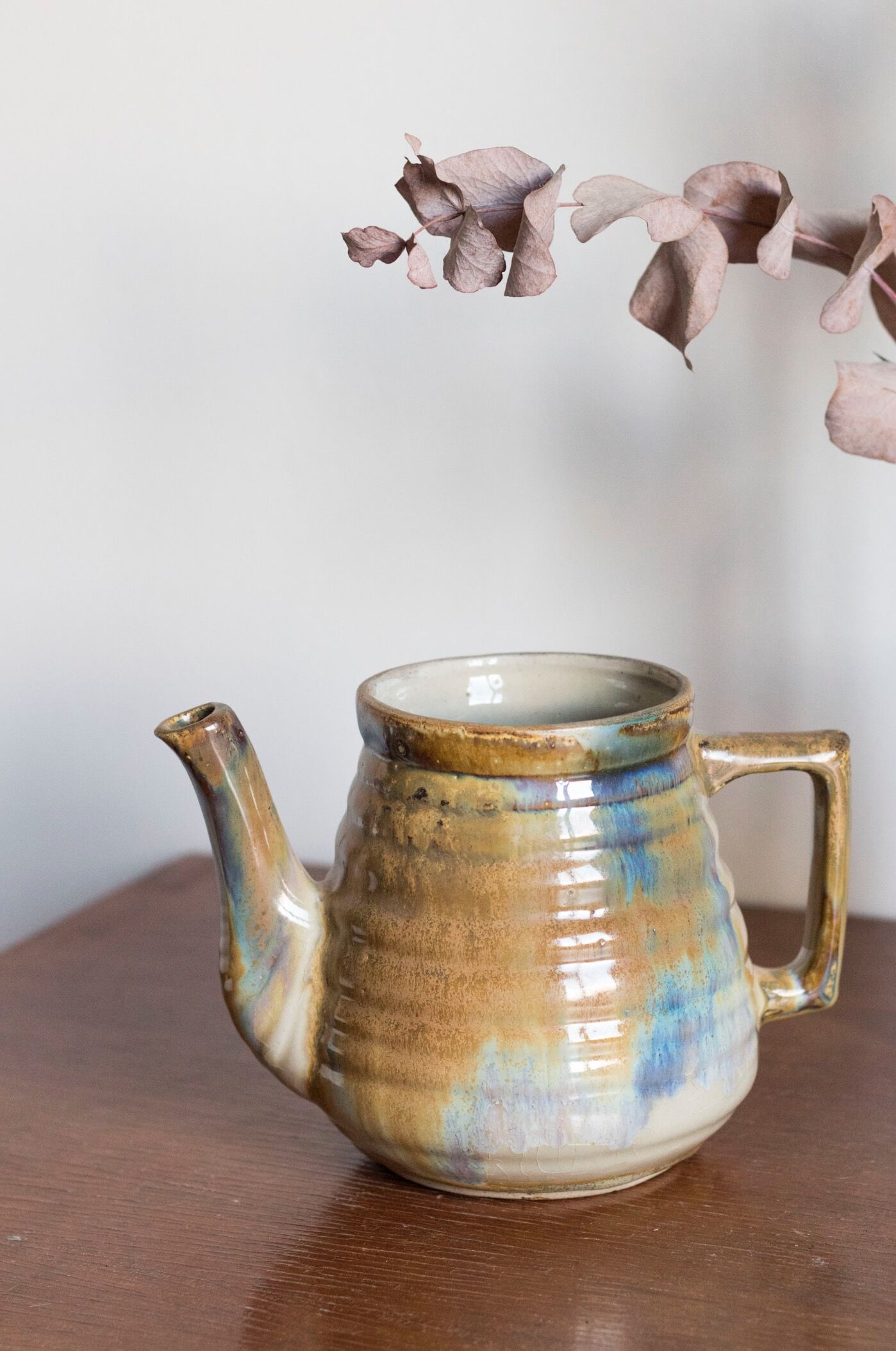 Vintage enamelled pitcher