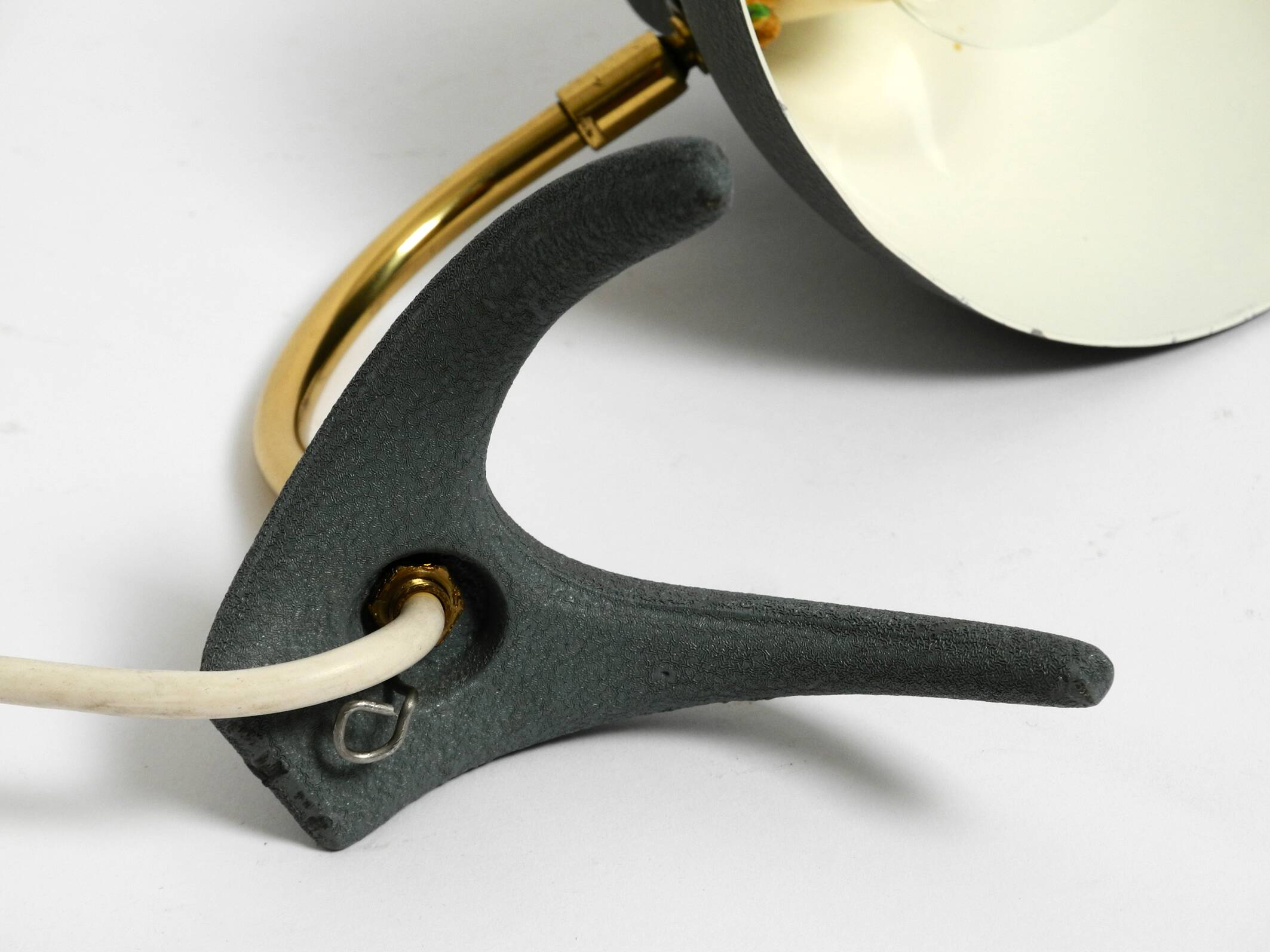 Small Mid Century crow's foot table lamp by Karl Heinz Kinsky for Cosack