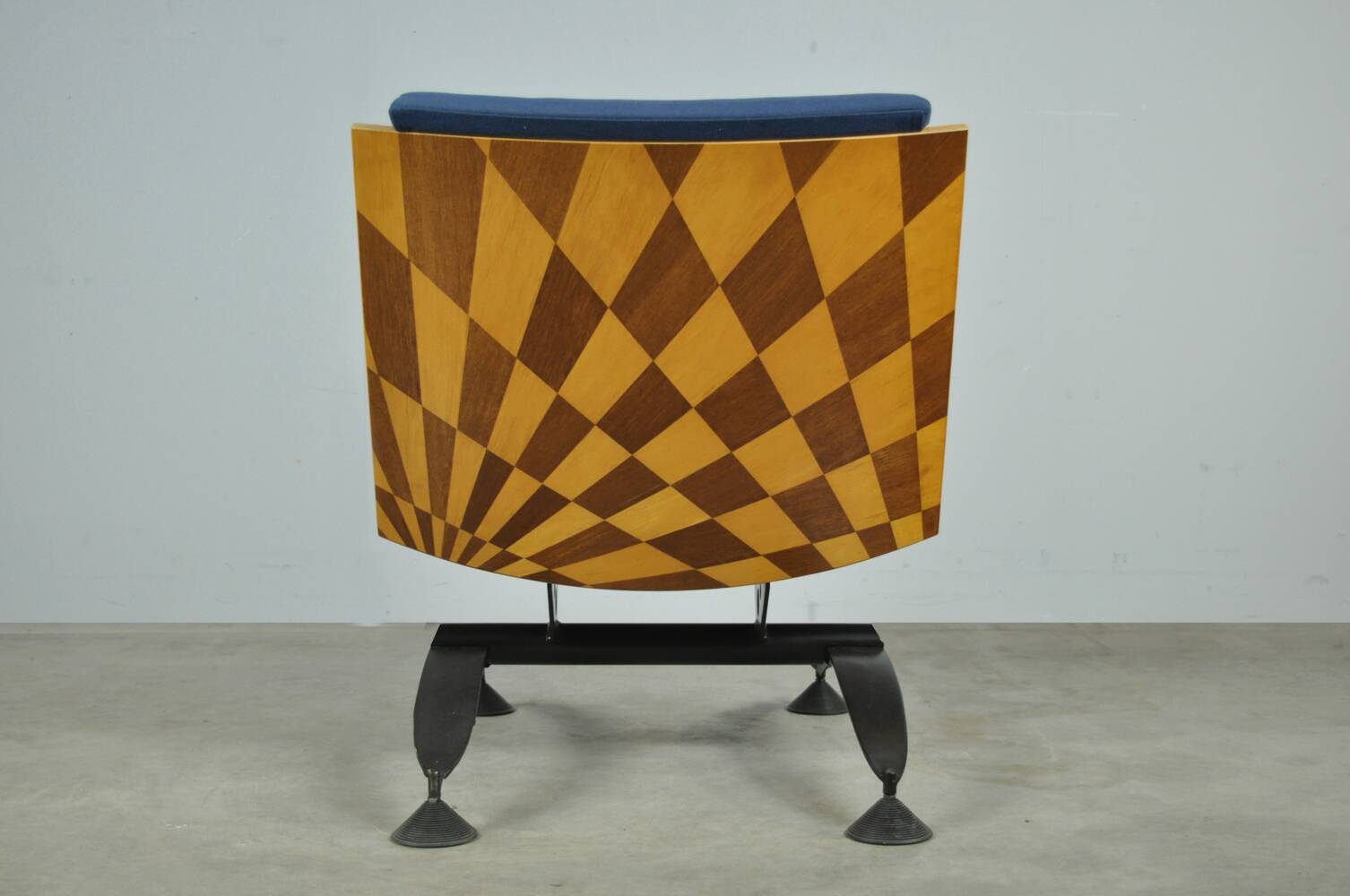 Post modern dutch vintage armchair by mazairac & boonzaaijer, 1980s