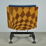 Post modern dutch vintage armchair by mazairac & boonzaaijer, 1980s
