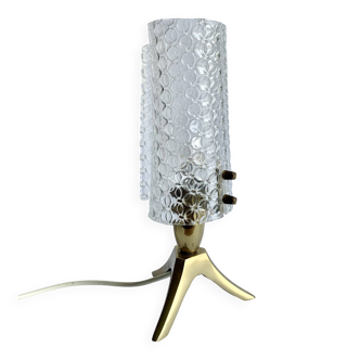 Brass tripod lamp, 1950s