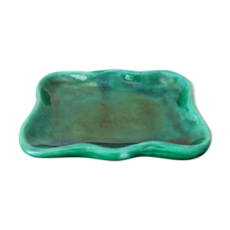 Vintage green rectangle aperitif cup