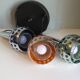 Mid Century Cascade suspension with 3 light points, Massive Belgium 1960