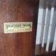 Mahogany revolving bookcase