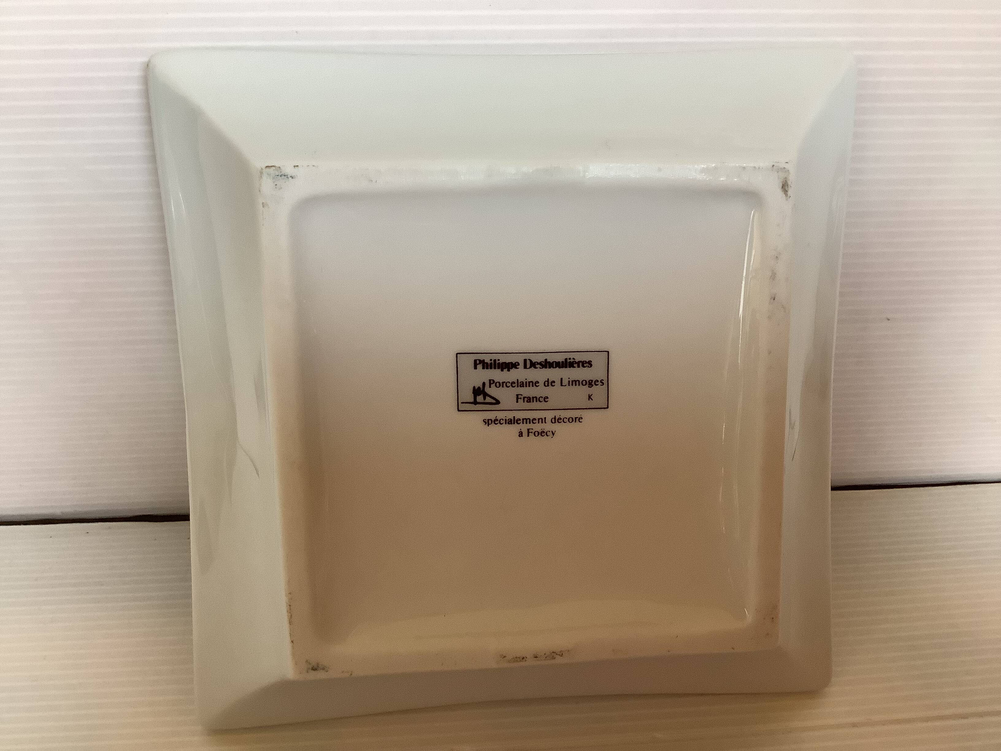 Philippe Deshoulières flower ashtray pocket emptier