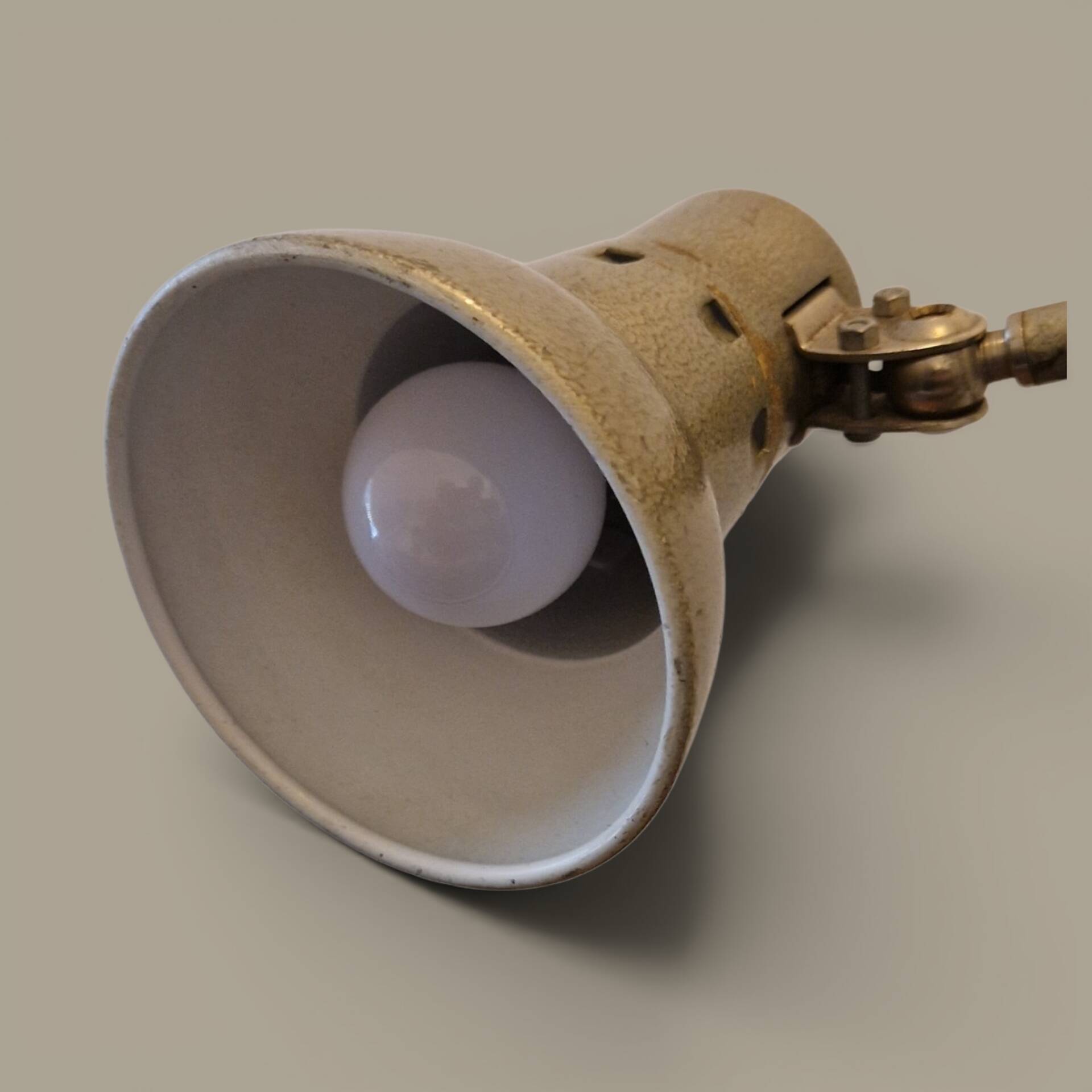 Vintage industrial architect lamp lumina – 1950s/60s