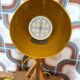 Giraffe design wooden bedside lamp Leanter