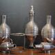 Carafe Art Déco en argent massif Calegaro italien