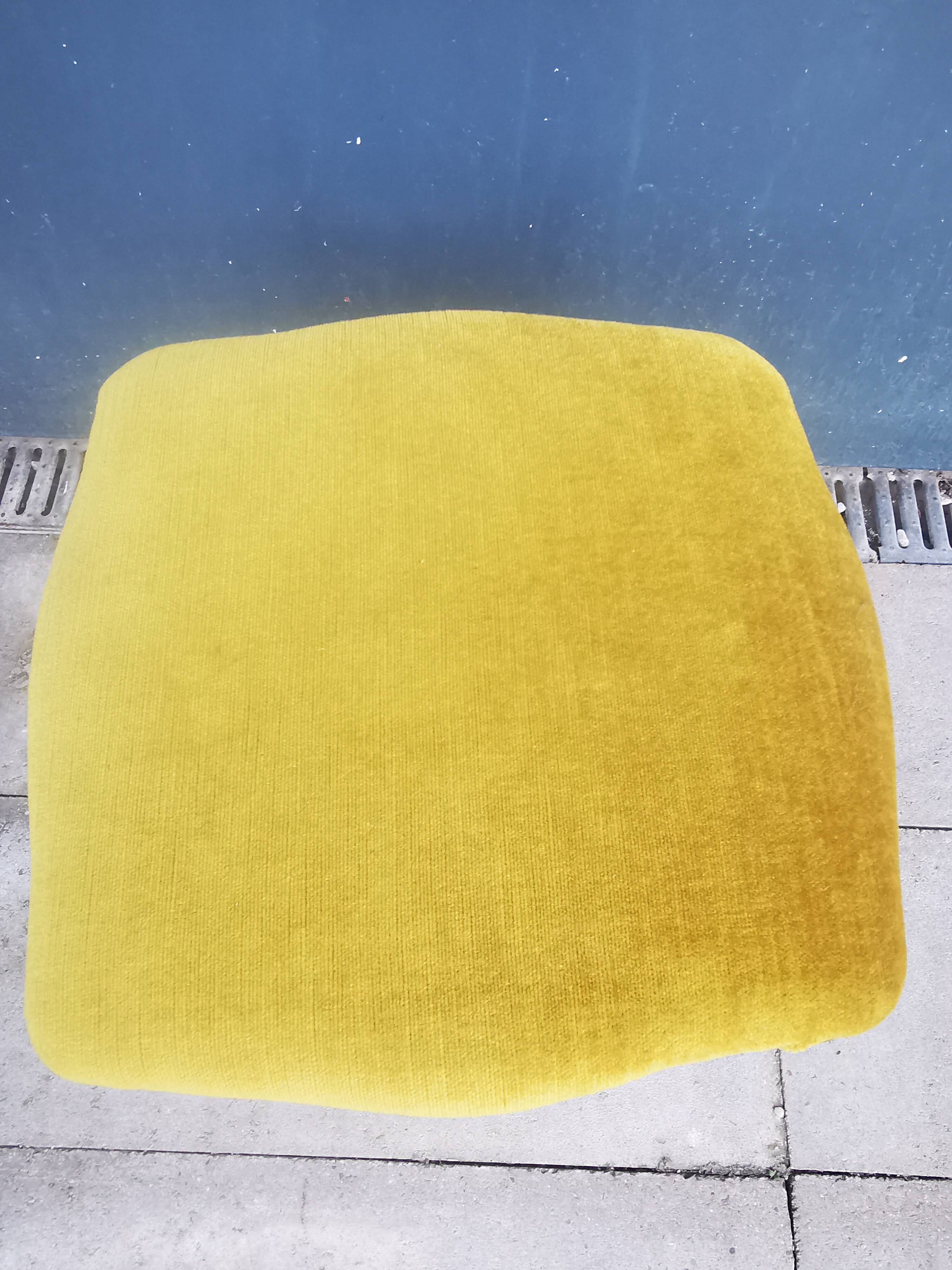 Tabouret de piano style Rocaille assise velours
