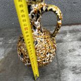 Vallauris Fat Lava or Honey Pitcher/Vase, 25 cm High - Vintage 70s