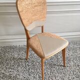 Restored vintage monoblock chair